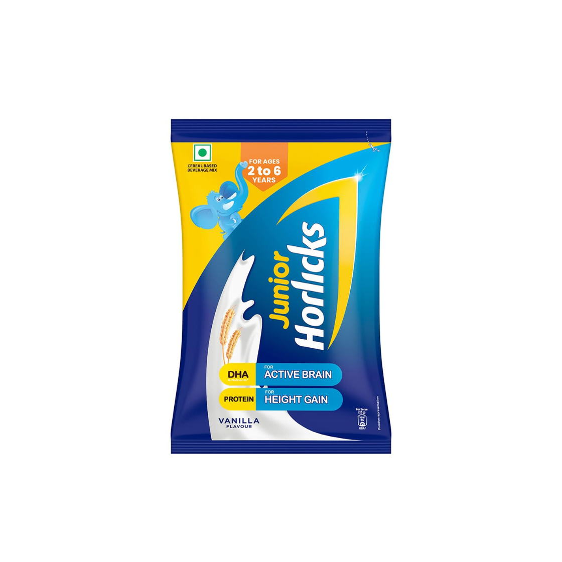 junior horlicks  for age  2 to 6  years 450gm